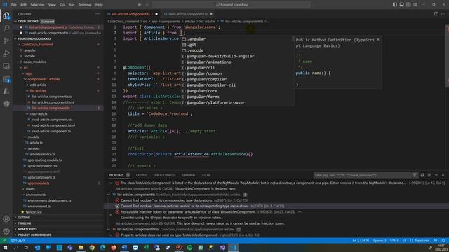 Cannot find module './xx/ or its corresponding type declarations.ts(2307) Angular TypeScript смотреть онлайн