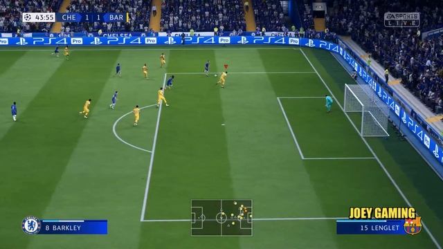FIFA 20 - CHELSEA VS BARCELONA CHAMPIONS LEAGUE - PS4, XBOX ONE, PC, PS3, XBOX 360 смотреть онлайн