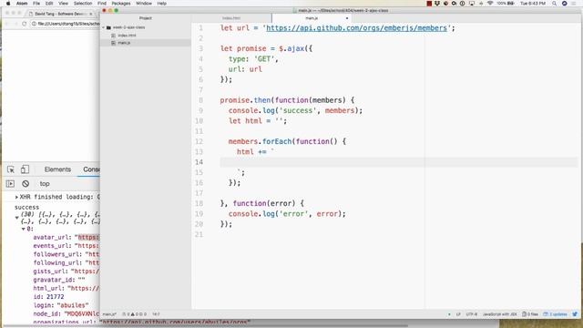 Introduction to Ajax and JSON смотреть онлайн