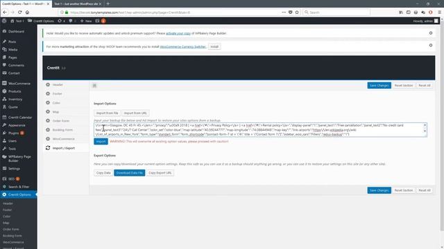 Crentit (Car Rental WordPress Theme) installation video tutorial смотреть онлайн