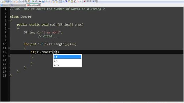 Count number of word in a string using Java in Hindi Video - 10. смотреть онлайн