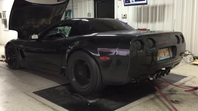LOUD 2002 corvette z06 dyno cam / intake/ exhaust 406whp Justune performance смотреть онлайн