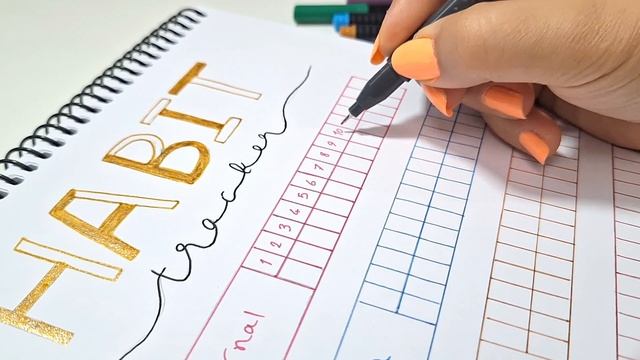 Habit tracker ?? | planning | bullet journal смотреть онлайн