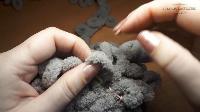 ? Мишка-пижамница из ALIZE PUFFY ? ✅ Вязание без спиц и крючка ? Мастер-Класс ? Часть № 2 смотреть онлайн