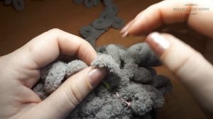 ? Мишка-пижамница из ALIZE PUFFY ?  ✅ Вязание без спиц и крючка ? Мастер-Класс ? Часть № 2