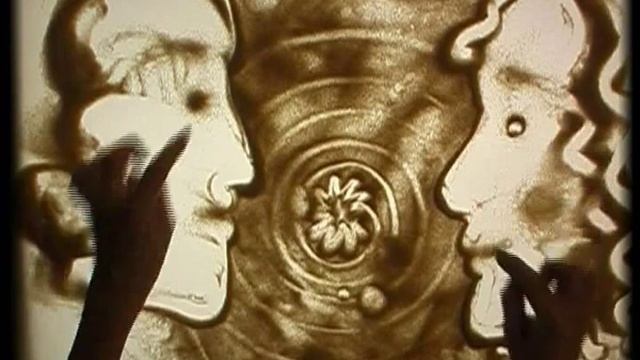 DMITRENKO Tatjana artis. Татяна Дмитренко рисунок песком. смотреть онлайн