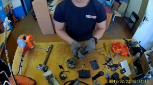 Триммер не запускается. Замена сальников на триммере.