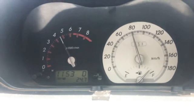 0 To 100 Km/h Toyota IST