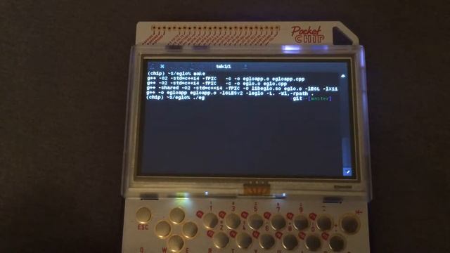 eglo - X11/EGL Library for Pocket C.H.I.P смотреть онлайн