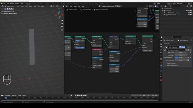 Blender Geometry nodes - Banana Generator - Silent Tutorials 7 смотреть онлайн
