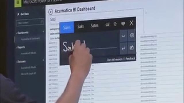 Acumatica and Microsoft Power BI integration in Microsoft 2015 Keynote смотреть онлайн