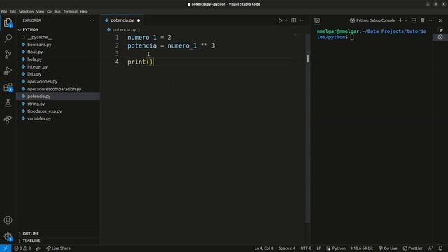 4.1.1 Elevar un Número a la X Potencia en Python | Aprende Python desde 0 смотреть онлайн