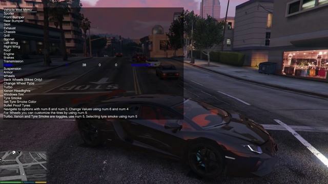 GTA 5 Моды: Lamborghini Aventador - Настоящие машины!