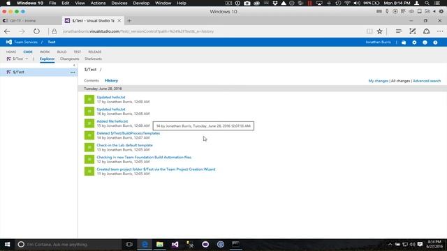 Migrating from TFS to Git with History смотреть онлайн