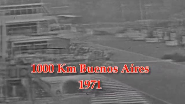 1971 - 1000 Km Buenos Aires - Ignazio Giunti and J.P. Beltoise crash Ferrari 312 PB Matra смотреть онлайн