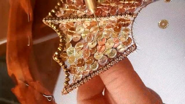 Вышивка пайетками смотреть онлайн