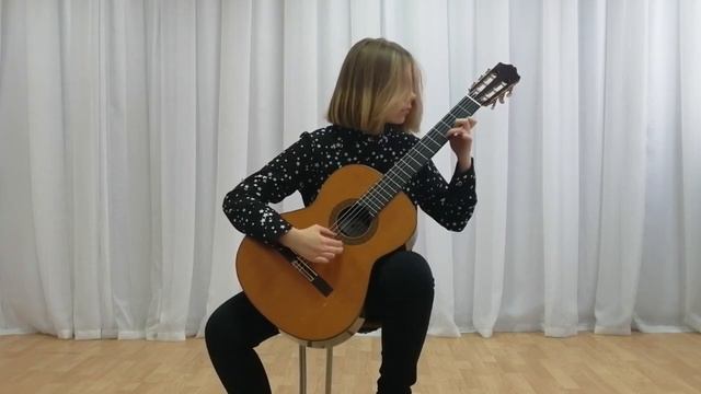 Ф.Граньяни-Сонатина, А.Иванов-Крамской-Элегия исполняет Пахалуева Елизавета смотреть онлайн