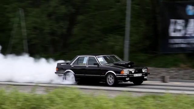 Amcar Dragracing 11.05.14 @ Forus, Stavanger BurnOut - Ford Granada смотреть онлайн