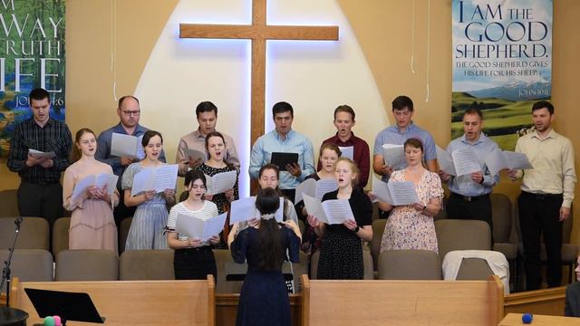 Слава вечная Богу чудес - Хоровое пение смотреть онлайн