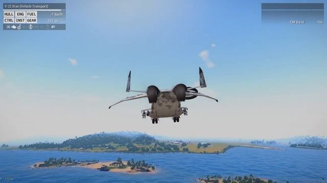 Y-32 Xi'an Vertical Landing And Take Off Guide | Arma 3 Apex смотреть онлайн