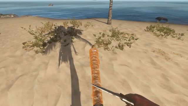 Stranded Deep БАГ НА ЛЕТАЮЩЕЮ ПАЛЬМУ смотреть онлайн