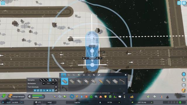 Infrastruktura w NOWYM centrum miasta w Cities: Skylines 2! odc.32 смотреть онлайн