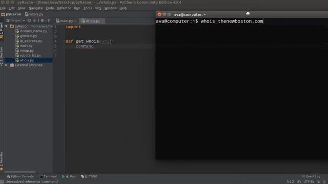 Python Website Scanner Tutorial - 6 - Whois смотреть онлайн