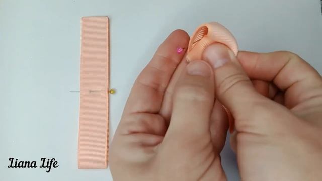 DIY Making Hair Bows out of Ribbon and foamiran|Tutorial| 2 Ideas | #ribbonbow смотреть онлайн