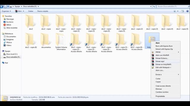 Programa para Borrar VIRUS de memoria USB AntyMeM 2.0 смотреть онлайн