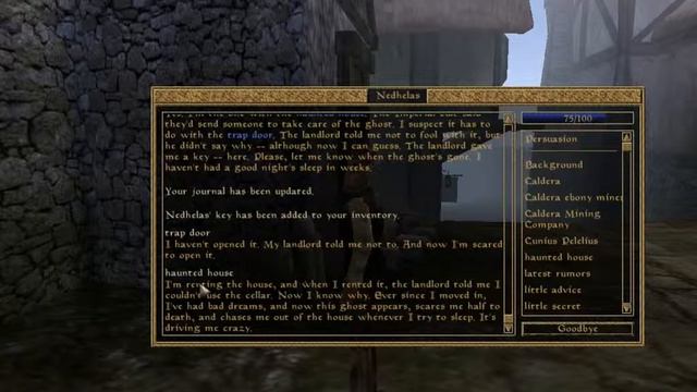 Morrowind The Haunting смотреть онлайн
