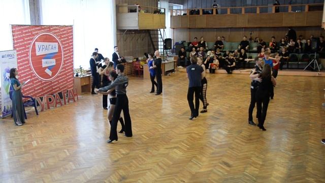 ХАСТЛ, Discofox, УРАГАН 2019, Е класс, 14 финала, заход 3 смотреть онлайн