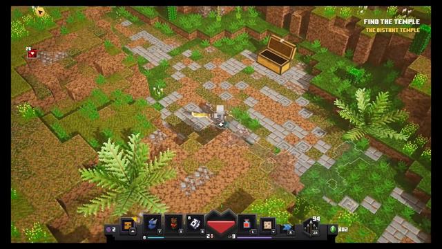 Minecraft Dungeons Ep4 Fighting the Endersent in Cacti Canyon смотреть онлайн