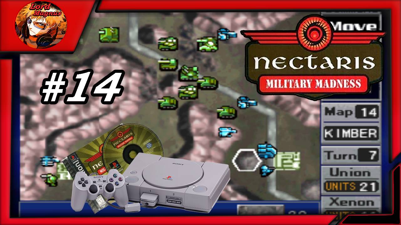 🌒 Nectaris Military Madness 🌒 Прохождение на Ps1 Кампания #14