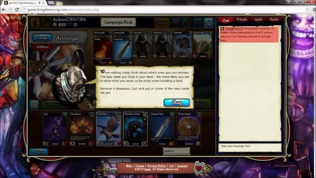 Kingdoms CCG: Episode 1: Campaign Introduction смотреть онлайн