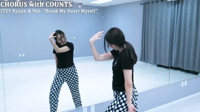 ITZY RYUJIN & YEJI - "Break My Heart Myself" Dance Tutorial (Slow + Mirrored + Counts) | SHERO смотреть онлайн