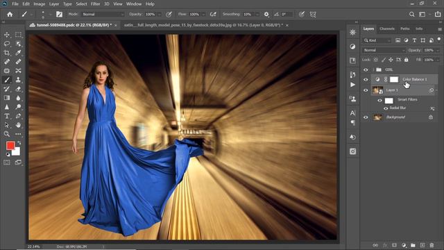 COMPOSITING in PHOTOSHOP: Speed Edit with Ambient Music (Free Smoke Brush & Stock Photo Links) смотреть онлайн