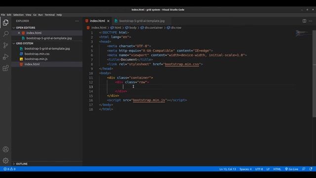 3 - Grid system bootstrap 5 смотреть онлайн