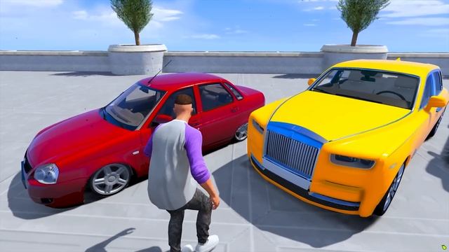 СМОЖЕТ ЛИ ГИГАНТСКИЙ ГЕЛИК на КОЛЮЧКАХ ПРОЕХАТЬ ГЛУБОКУЮ ЯМУ с ВОДОЙ в ГТА 5 МОДЫ ЭКСПЕРИМЕНТЫ GTA смотреть онлайн