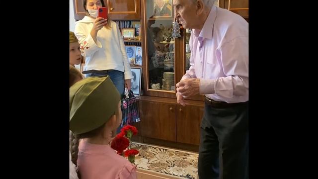 Поздравление ветерана ВОВ смотреть онлайн