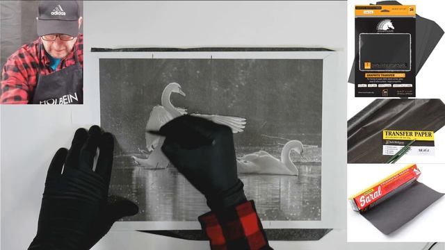 BeckerArt Transfer/Graphite paper Sketching Tutorial смотреть онлайн