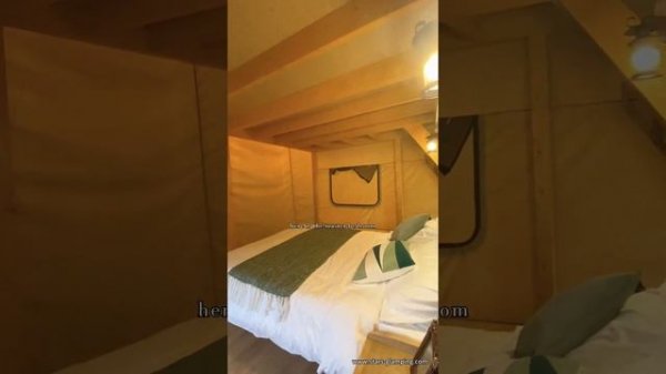 Safari Tent - Loft The best tent hotel for families #glamping