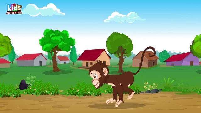 Monkey Song | Vandarabhai Nu Geet | #kids #monkey #cartoon #cartoonvideo #gujarati смотреть онлайн