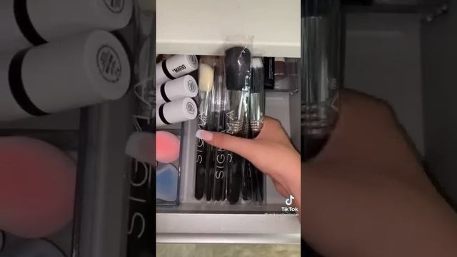 Organizing Makeup And Skincare Products | TikTok Compilation | ASMR