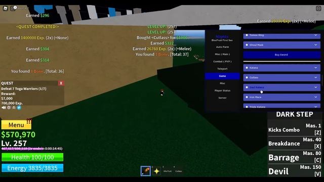 New hack in roblox Blox Fruit/Anti kick/Auto farm/Sea1,Sea2,Sea3/Bring,ESP all fruit New hack смотреть онлайн