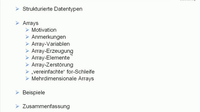 UE17-Arrays[-02-Gliederung] смотреть онлайн