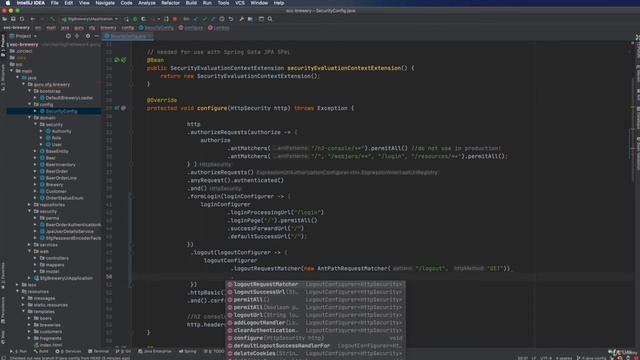 088 Update Java Configuration for Login Form смотреть онлайн