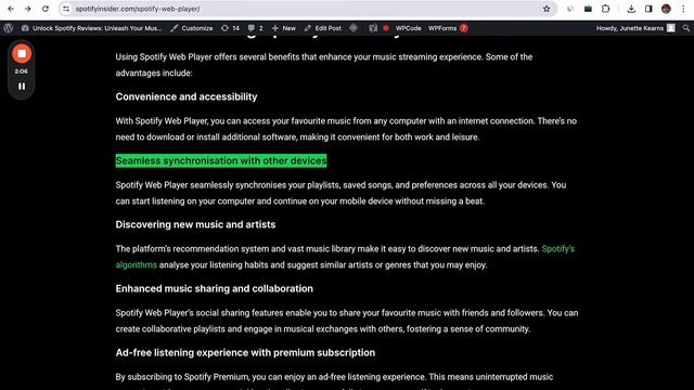 How to use the Spotify Web Player in 2024? смотреть онлайн