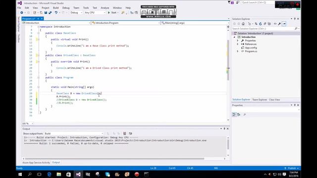 38 Method Overriding Vs Method Hiding C# In Hazaragi Language смотреть онлайн