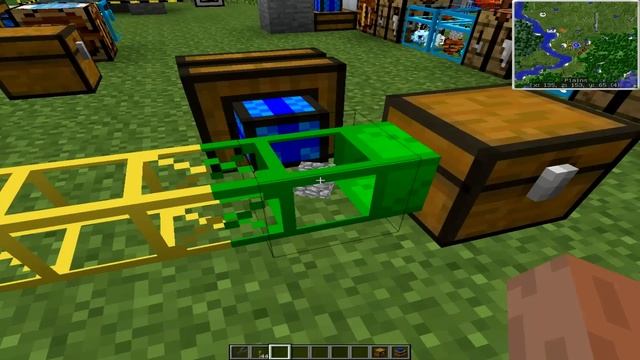 Транспортные трубы в майнкрафт 1.7.10 - Buildcraft 6.0.18 смотреть онлайн