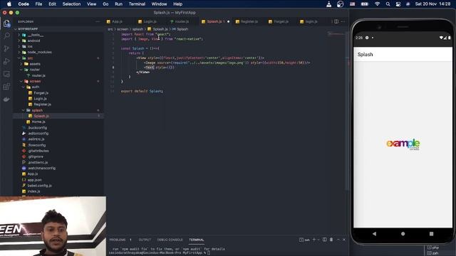 ReactNative Navigation & Splash Screen In Sinhala смотреть онлайн